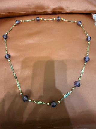 Collar de amatista