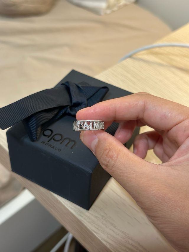 Anillo APM Monaco Plata