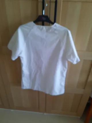 Casaca  trabajo Gary's Talla S  Traje blanco XS