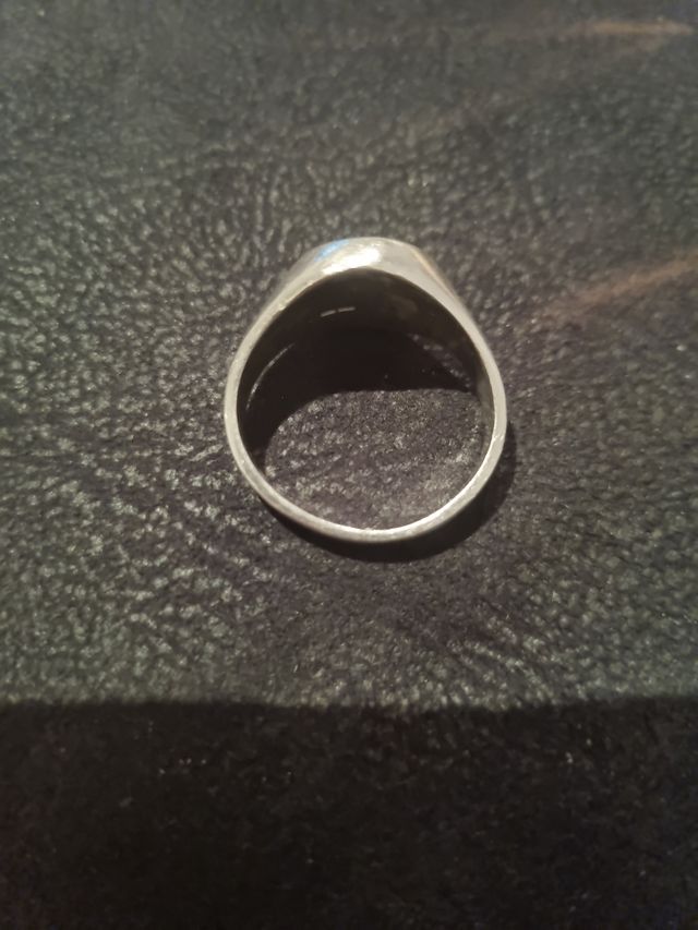 Anillo Cruz Templarios Plata