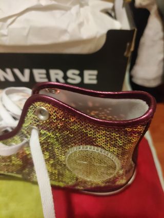 Converse de lentejuelas, efecto Multicolor 39