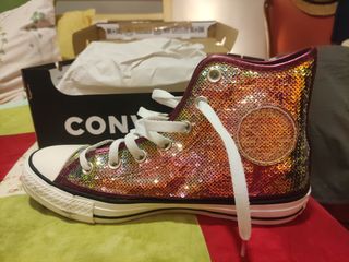 Converse de lentejuelas, efecto Multicolor 39
