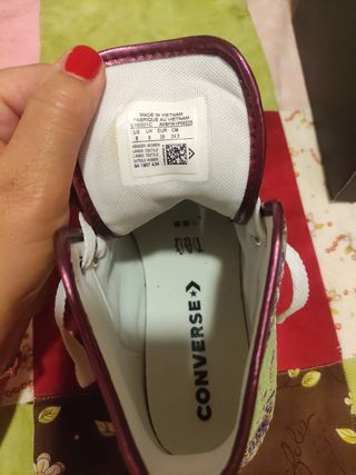 Converse de lentejuelas, efecto Multicolor 39