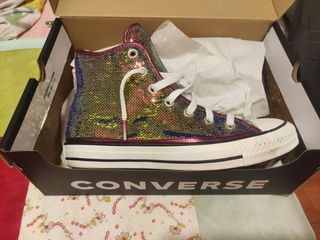 Converse de lentejuelas, efecto Multicolor 39