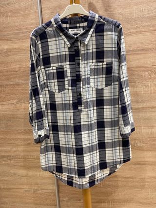 Camisa cuadros Vero Moda azul