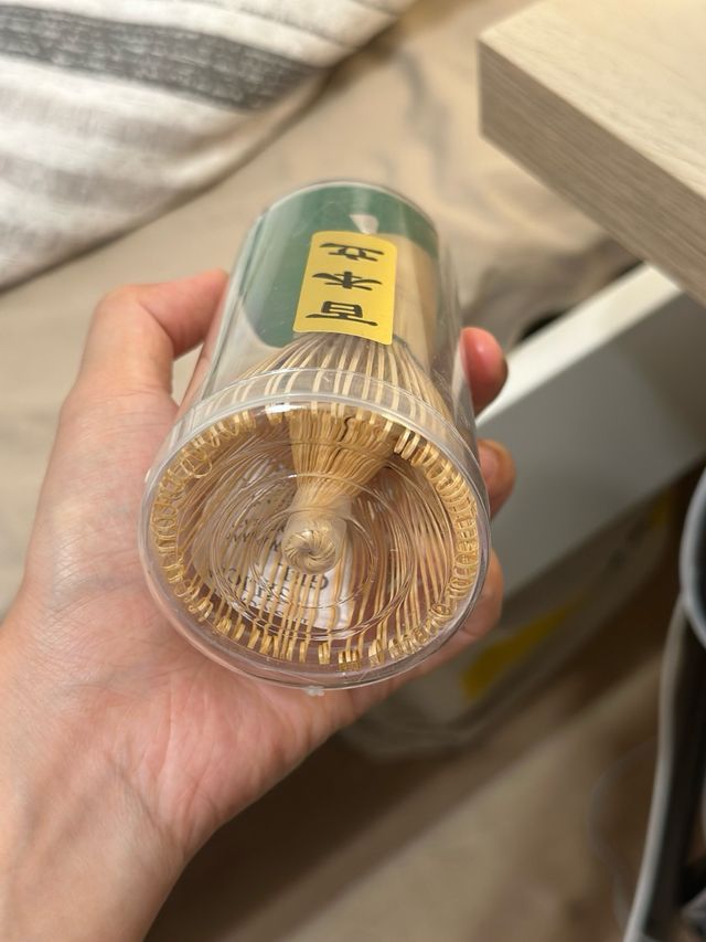 Batidor de Matcha de Bambú