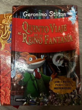 lote 7 Geronimo Stilton viaje al reino