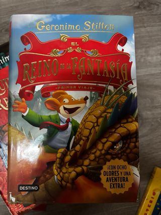 lote 7 Geronimo Stilton viaje al reino