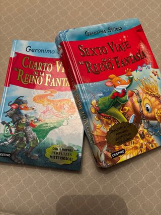 lote 7 Geronimo Stilton viaje al reino