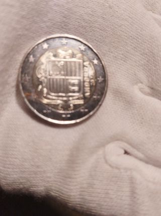 Moneda 2 euros Andorra 2024 Escudo Común