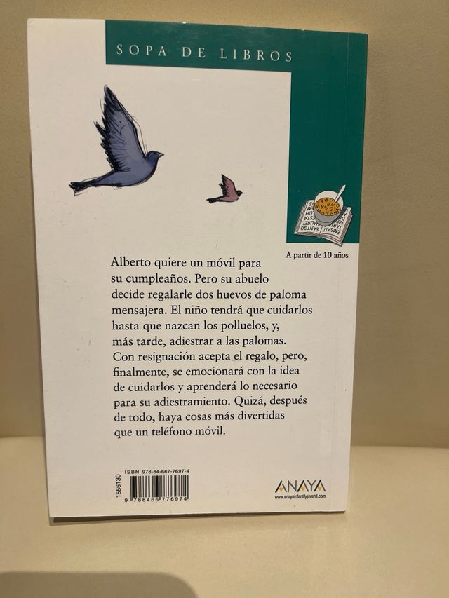 Alberto y las palomas mensajeras (Cuentos, Mito...