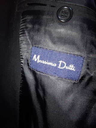 Chaqueta de traje hombre negra