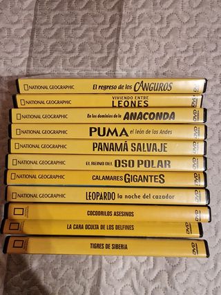 Colección DVD National Geographic Animales Español