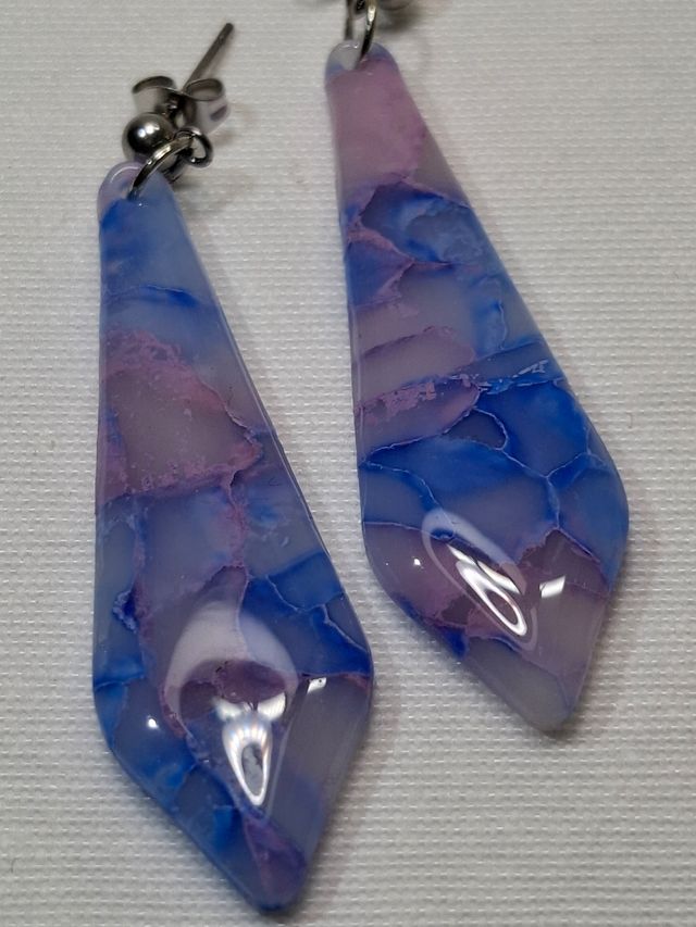 Pendientes largos flecha