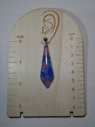 Pendientes largos flecha