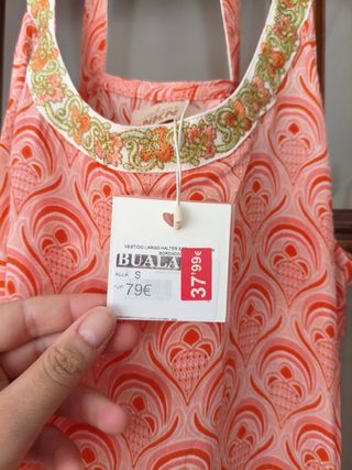 Vestido Naranja Talla S