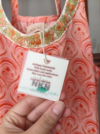 Vestido Naranja Talla S