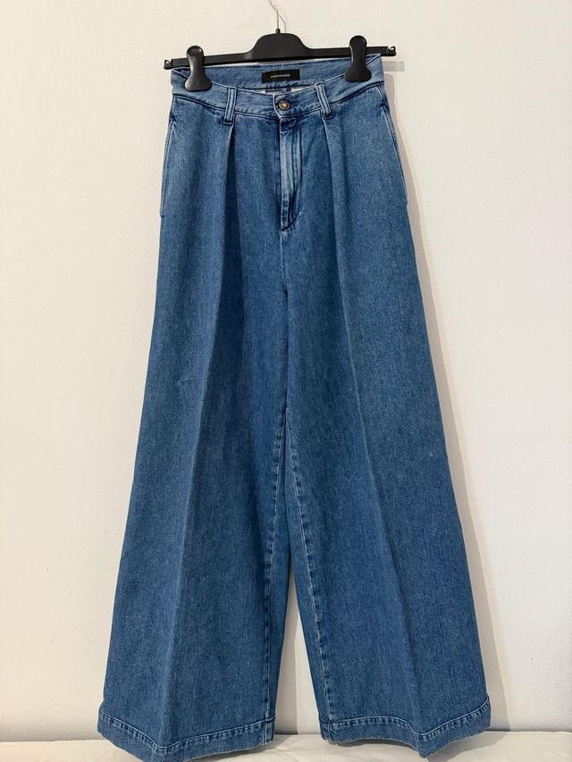 Made in Tomboy Pantalone Denim Blu