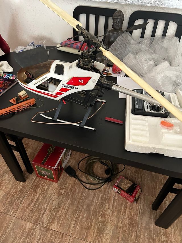 Helicóptero Kyosho Concept 30 Gasolina