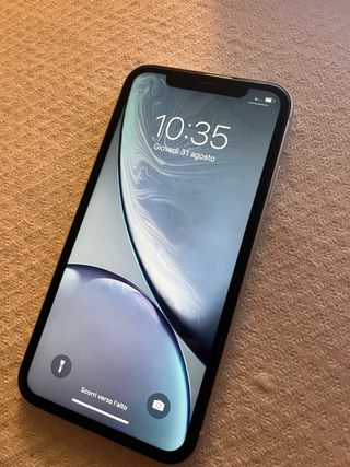 iPhone XR Bianco 128GB Batteria Nuova