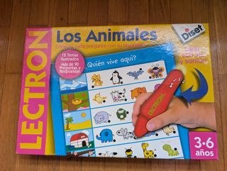 Juego Educativo Lectron Los Animales 3-6 años