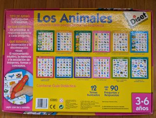 Juego Educativo Lectron Los Animales 3-6 años