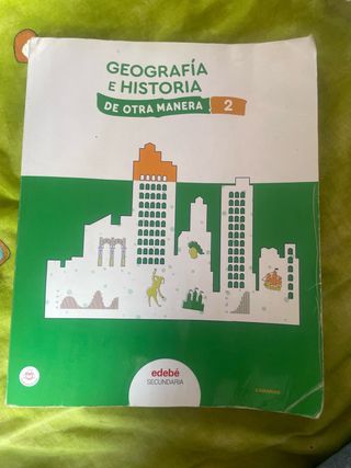libro de geografía segundo de la eso