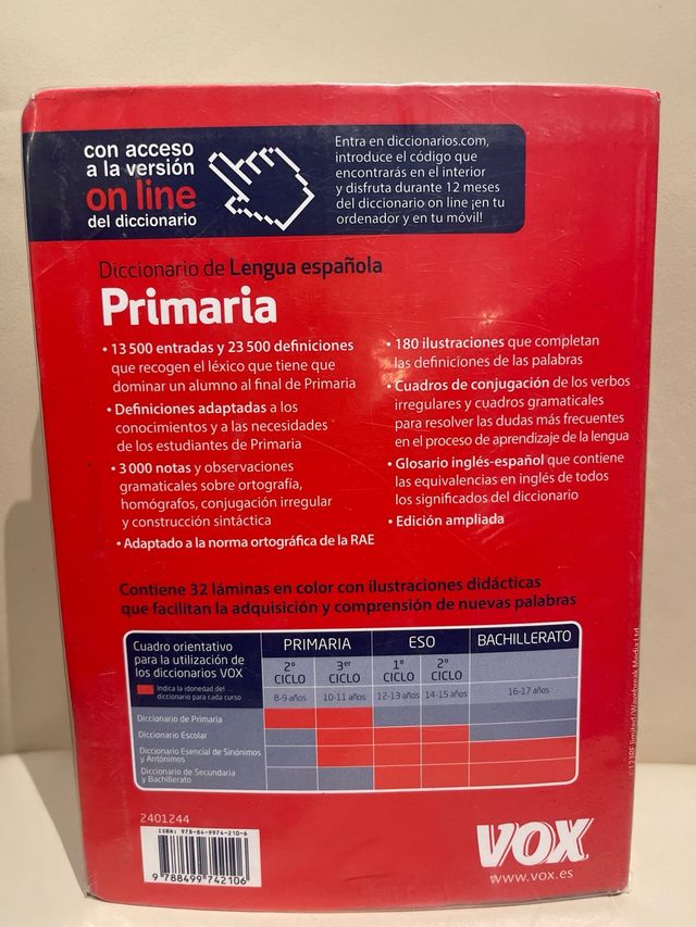 Diccionario de Primaria (Spanish Edition)
