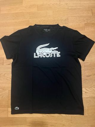 Camiseta Lacoste Negra Talla L