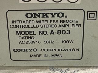 Amplificador ONKYO Negro