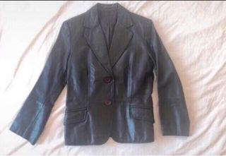 Cazadora de piel vintage T M
