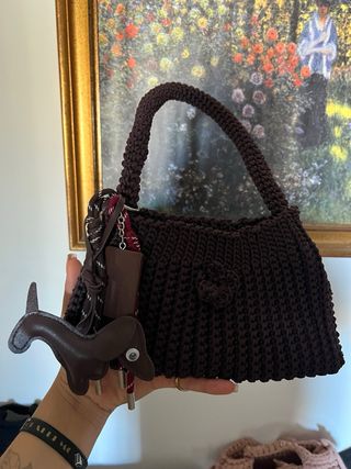 Borse uncinetto, diversi modelli e colori e prezzi