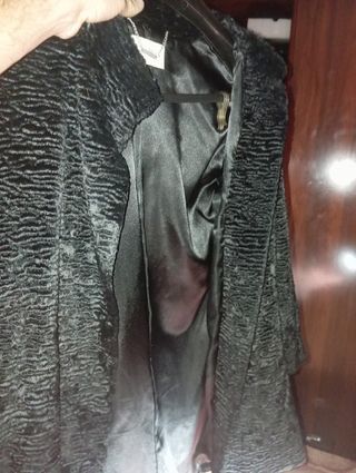 Abrigo Zendra Negro Mujer