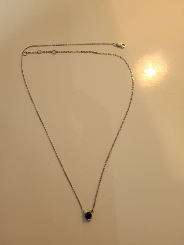 Colgante Aristocrazy Zafiro y Diamante