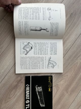 RENAULT 6 R6 MANUAL DE TALLLER Y USO REPARACION