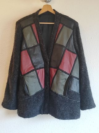 Chaqueta Vintage Patchwork 80s Retro