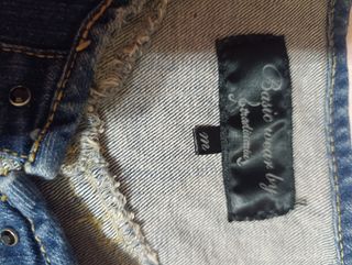 Chaleco vaquero corto
