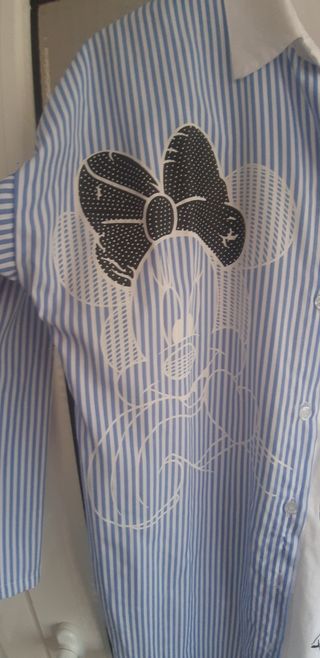 Camisa estilo vestido Minnie & Mickey XL