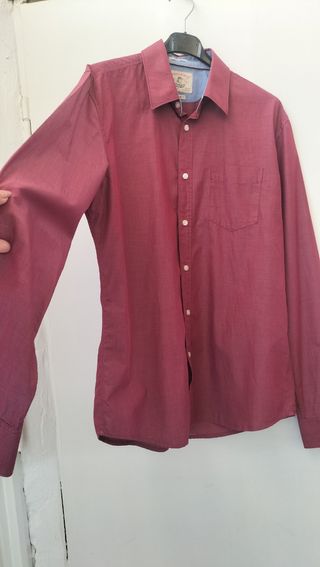 Camisa Springfield Burdeos Talla L