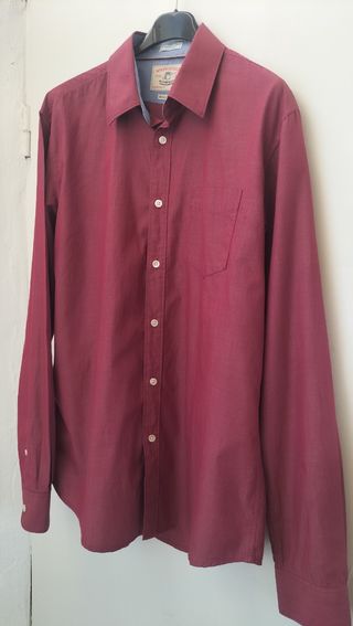 Camisa Springfield Burdeos Talla L