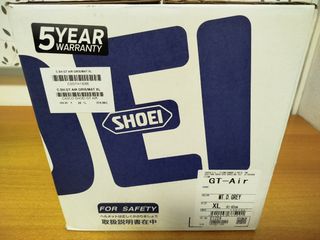 Caja original casco Shoei GT-Air