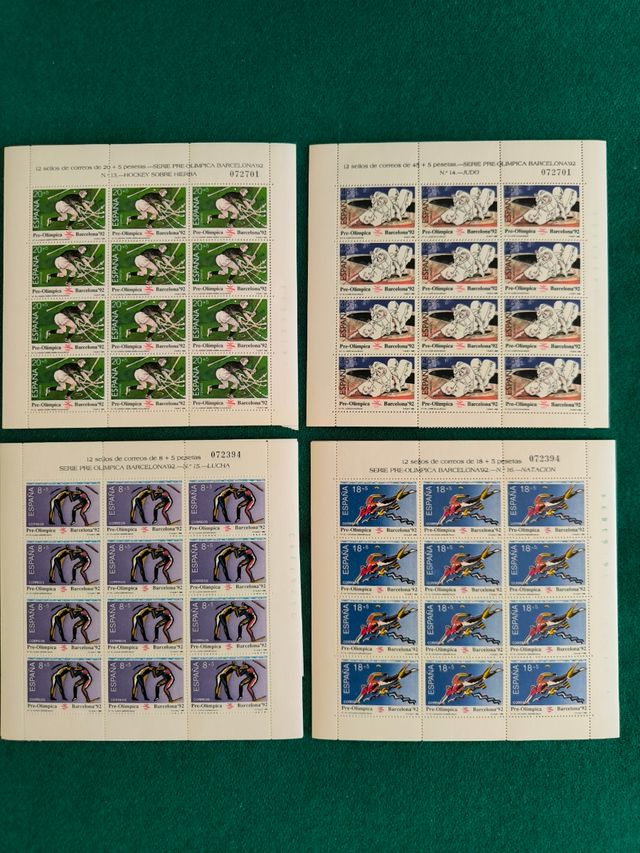 Sellos Serie Olímpica Barcelona 92.Al mejor precio