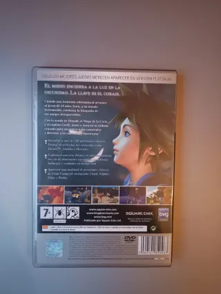 Kingdom Hearts PS2 Platinum Edición PAL