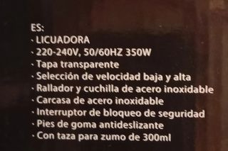 Licuadora MasterPRO Foodies Collection