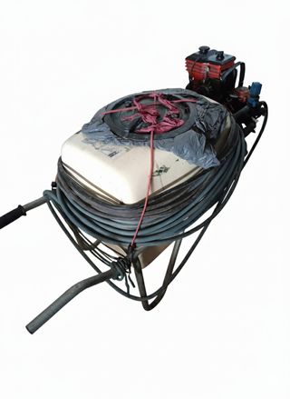 Sulfatadora Atasa Carretilla con motor Gasolina