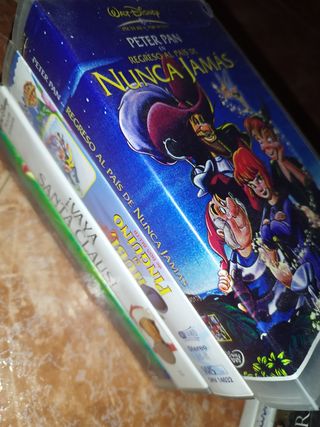 VHS Disney Peter Pan Regreso a Nunca Jamás