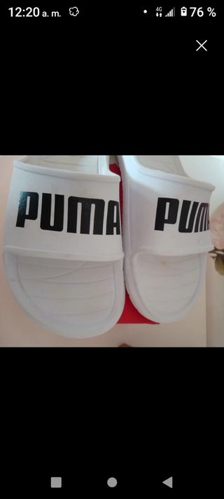Chanclas Puma ,originales ,conserva la etiqueta