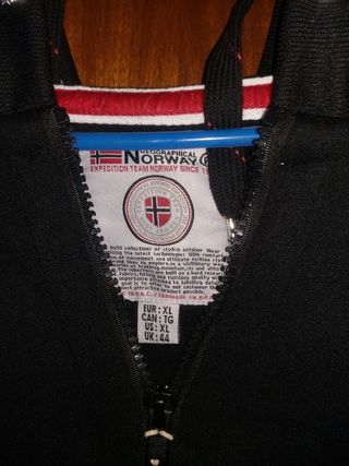 Sudadera Geographical Norway Negra