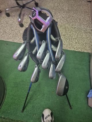 Juego de palos de golf con bolsa