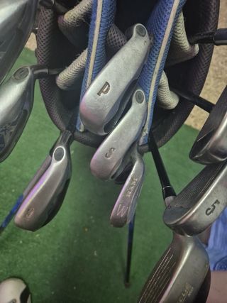 Juego de palos de golf con bolsa